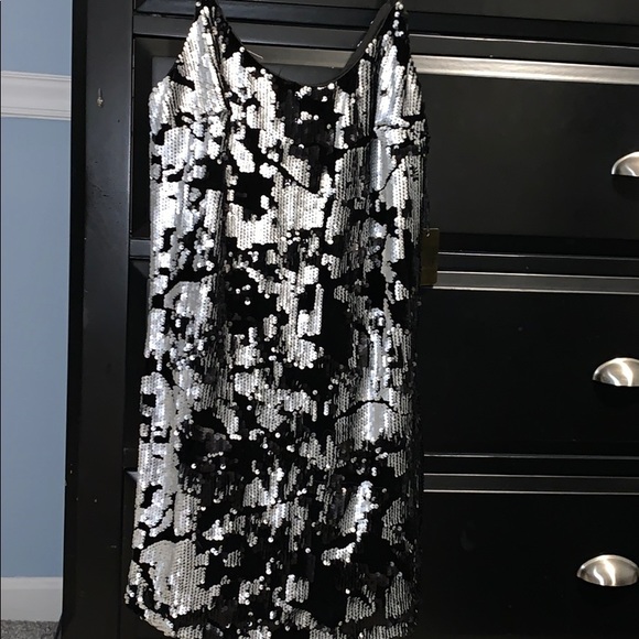 Forever 21 Velvet Sequin Dress XS - Picture 3 of 8